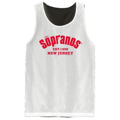 The Sopranos 1999 New Jersey Mesh Reversible Basketball Jersey Tank