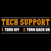 Tech Support 101 For Dummies Cool Gift Funny Tech Support Checklist Gift Drawstring Bag