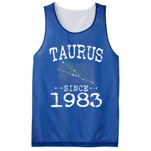 Taurus Since 1983 Taurus Star Sign Astrology 1983 Birthday Funny Gift Mesh Reversible Basketball Jersey Tank