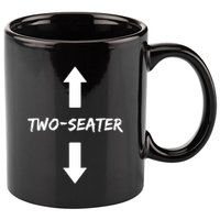 Two Seater 2 Seater Dad Funny Gift 11oz C Handle Ceramic Mug