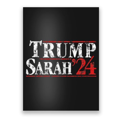 Trump Sarah 2024 Presidential Election Huckabee Sander Poster