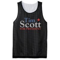 Tim Scott 2024 For President Mesh Reversible Basketball Jersey Tank