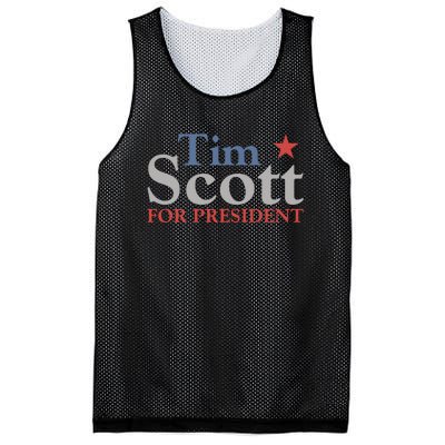 Tim Scott 2024 For President Mesh Reversible Basketball Jersey Tank