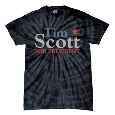 Tim Scott 2024 For President Tie-Dye T-Shirt