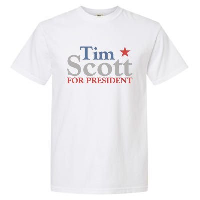 Tim Scott 2024 For President Garment-Dyed Heavyweight T-Shirt