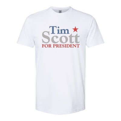 Tim Scott 2024 For President Softstyle CVC T-Shirt