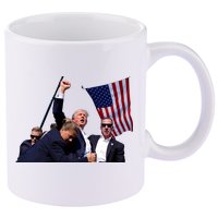 Trump Shot 2024 11oz C Handle Ceramic Mug