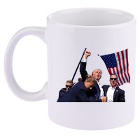 Trump Shot 2024 11oz C Handle Ceramic Mug