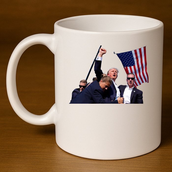 Trump Shot 2024 11oz C Handle Ceramic Mug