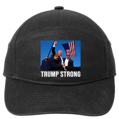 Trump Strong 2024 7-Panel Snapback Hat