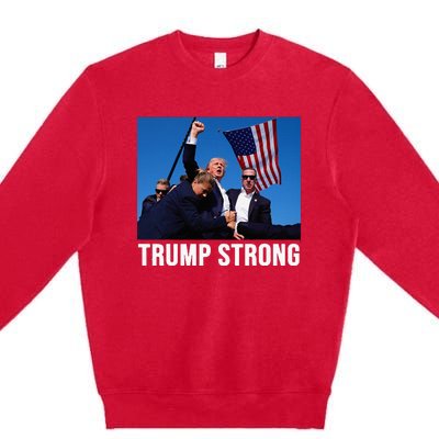 Trump Strong 2024 Premium Crewneck Sweatshirt