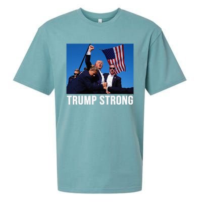 Trump Strong 2024 Sueded Cloud Jersey T-Shirt