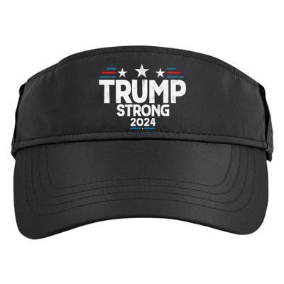 Trump Strong 2024 Vintage Usa Adult Drive Performance Visor