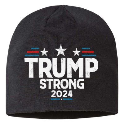 Trump Strong 2024 Vintage Usa Sustainable Beanie