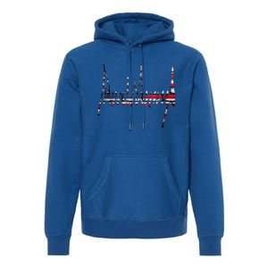 Trump Signature 2024 President Patriotic American Flag Usa Premium Hoodie