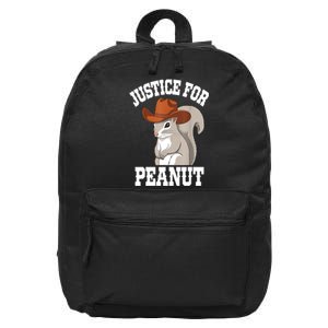 The Squirrel 2024 Justice For Peanut Gift 16 in Basic Backpack