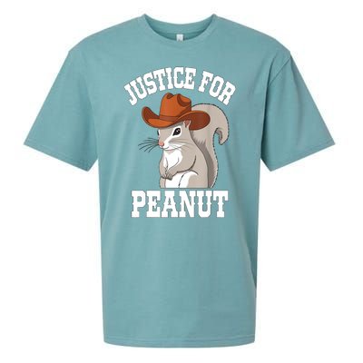 The Squirrel 2024 Justice For Peanut Gift Sueded Cloud Jersey T-Shirt