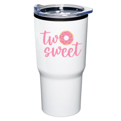 two sweet 2nd birthday decoration Donut Tumbler