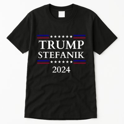 Trump Stefanik 2024 Elise Stefanik For Vice President 2024 Tall T-Shirt