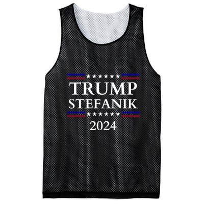 Trump Stefanik 2024 Elise Stefanik For Vice President 2024 Mesh Reversible Basketball Jersey Tank