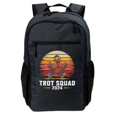 Trot Squad 2024 Turkey Run Thanksgiving Running Gift Daily Commute Backpack