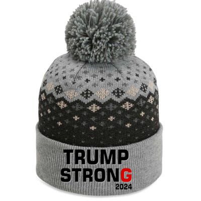 Trump Strong 2024 The Baniff Cuffed Pom Beanie