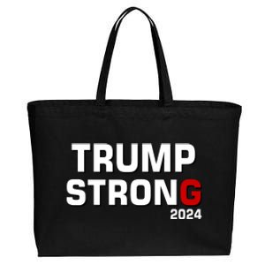 Trump Strong 2024 Cotton Canvas Jumbo Tote