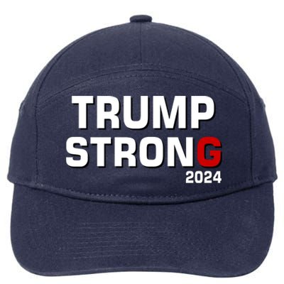 Trump Strong 2024 7-Panel Snapback Hat