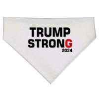 Trump Strong 2024 USA-Made Doggie Bandana