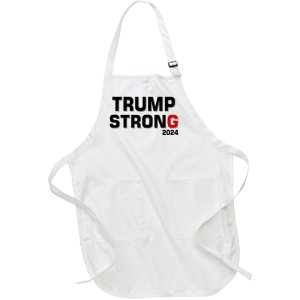 Trump Strong 2024 Full-Length Apron With Pockets