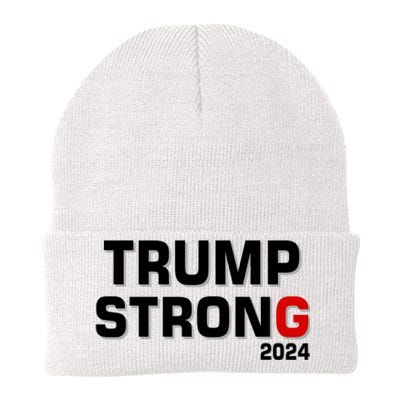 Trump Strong 2024 Knit Cap Winter Beanie