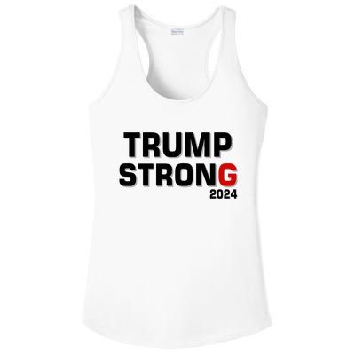 Trump Strong 2024 Ladies PosiCharge Competitor Racerback Tank