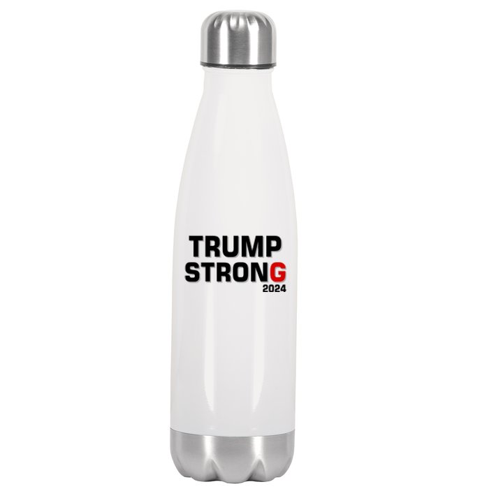 Trump Strong 2024 Stainless Steel Insulated Water Bottle