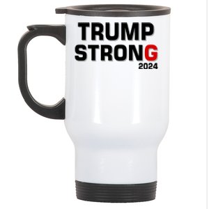 Trump Strong 2024 Stainless Steel Travel Mug