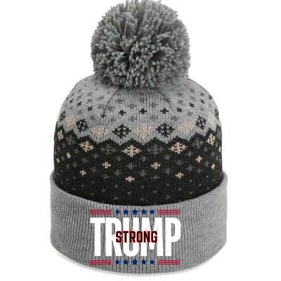 Trump Strong 2024 The Baniff Cuffed Pom Beanie