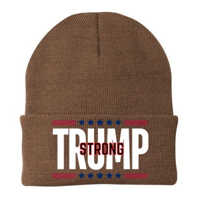 Trump Strong 2024 Knit Cap Winter Beanie