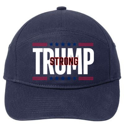 Trump Strong 2024 7-Panel Snapback Hat