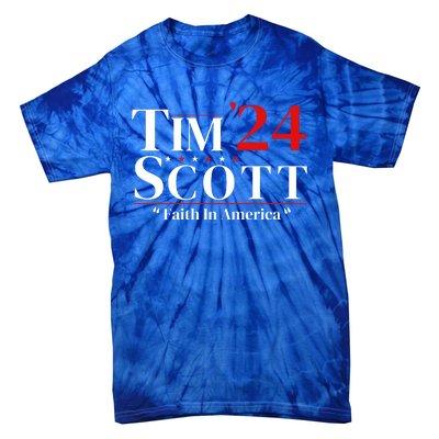 Tim Scott 2024 For President Tie-Dye T-Shirt