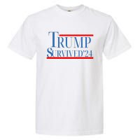 Trump Survived 24 Garment-Dyed Heavyweight T-Shirt