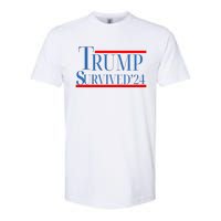 Trump Survived 24 Softstyle CVC T-Shirt