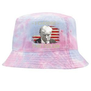 Trump Shirts 2024 I Choose The Felon Convicted Felon Tie-Dyed Bucket Hat