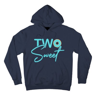 TWO SWEET 2 YEAR OLD 2nd Birthday Gift Donut Hoodie