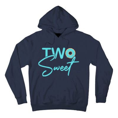 TWO SWEET 2 YEAR OLD 2nd Birthday Gift Donut Tall Hoodie