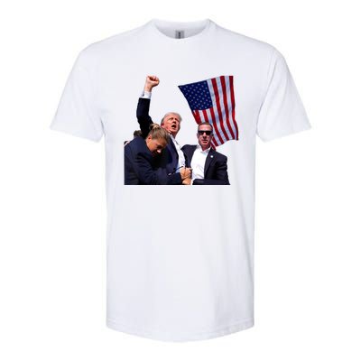 Trump Shooting 2024 Softstyle® CVC T-Shirt