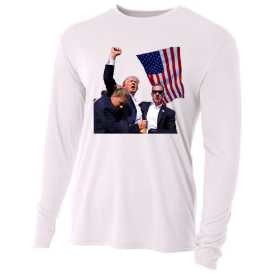 Trump Shooting 2024 Cooling Performance Long Sleeve Crew