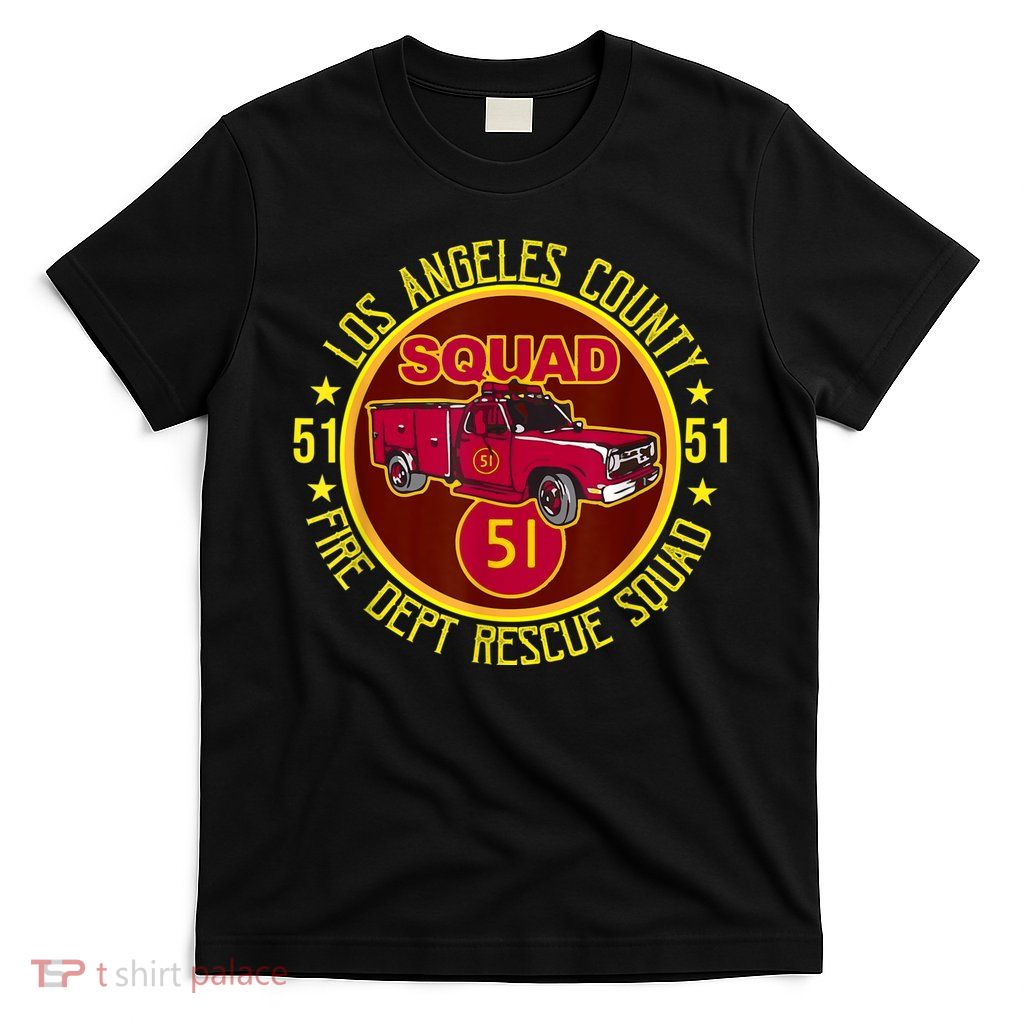 Truck Side 51 Emergency Squad Logo Essential T-Shirt