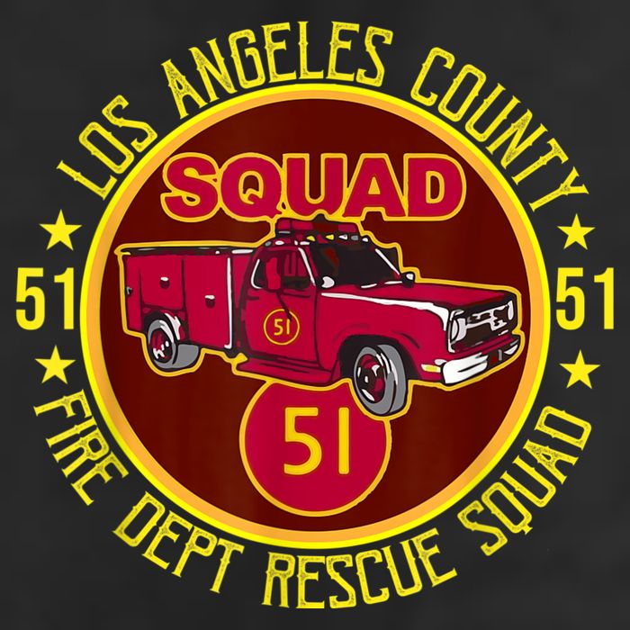 Truck Side 51 Emergency Squad Logo Essential 11oz C Handle Ceramic Mug