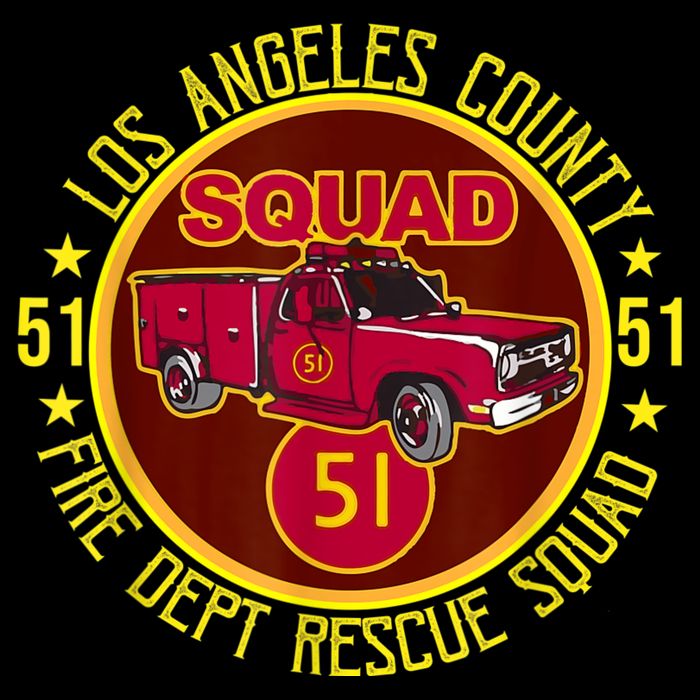 Truck Side 51 Emergency Squad Logo Essential Visor