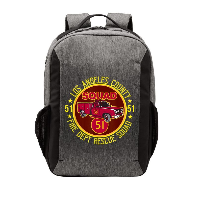 Truck Side 51 Emergency Squad Logo Essential Vector Backpack