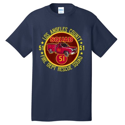 Truck Side 51 Emergency Squad Logo Essential Tall T-Shirt